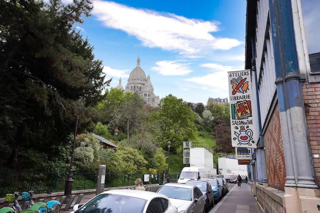 Charmant Appartement A Montmartre-Sacre Coeur パリ エクステリア 写真